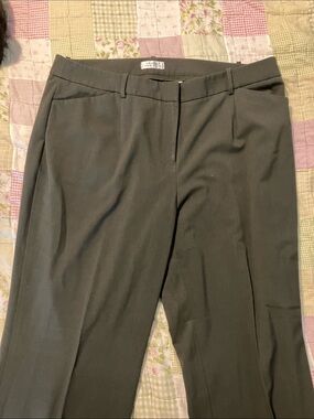 Women's Black Tailored Dress Trousers